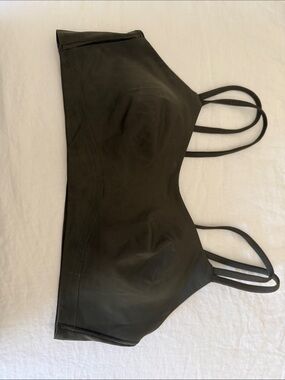 lululemon athletica Dark Olive Double-Strap Sports Bra